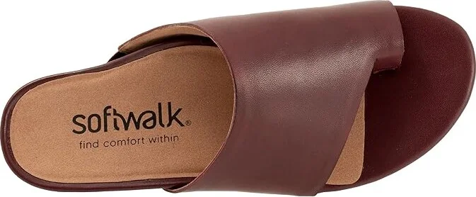 SoftWalk Corsica Women's Shoes Mahogany : 10.5 W (D), Leather - Image 2