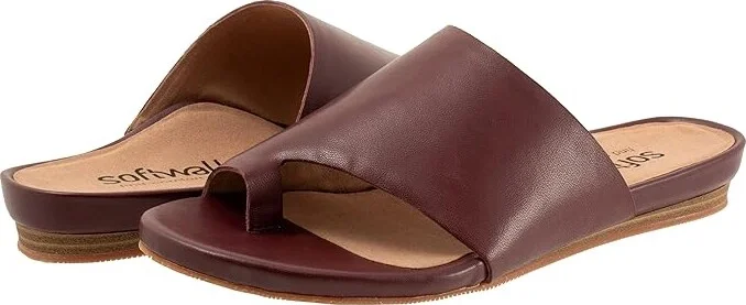 SoftWalk Corsica Women's Shoes Mahogany : 10.5 W (D), Leather