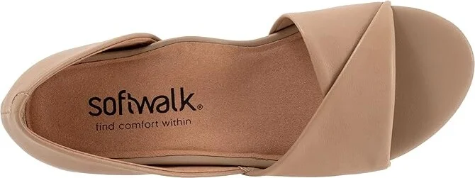 SoftWalk Cypress Women's Sandals Beige : 7 N (AA), Leather - Image 2