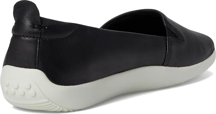 SoftWalk Deva Women's Flat Shoes Black : 7 W (E), Leather - Image 4
