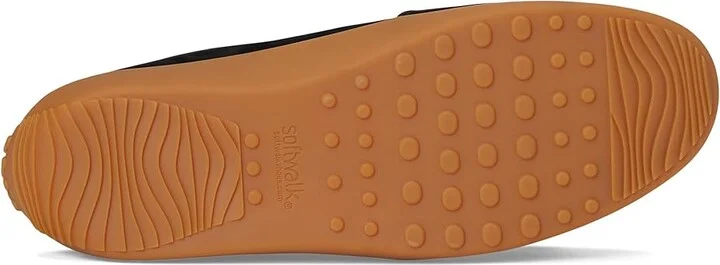 SoftWalk Deva Women's Flat Shoes Black Nubuck : 10 N (A), Leather - Image 3