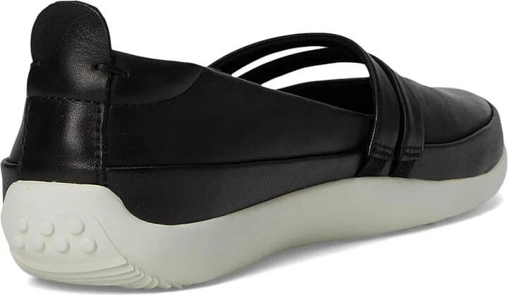 SoftWalk Devon Women's Flat Shoes Black : 8 N (A), Leather - Image 4