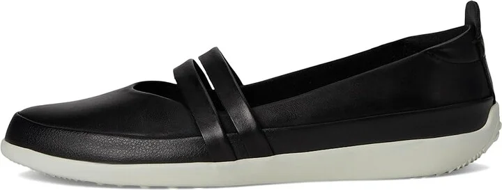 SoftWalk Devon Women's Flat Shoes Black : 8 N (A), Leather - Image 6