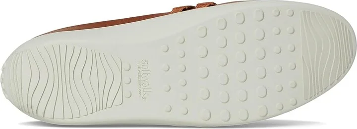 SoftWalk Devon Women's Flat Shoes Luggage : 10.5 W (E), Leather - Image 3