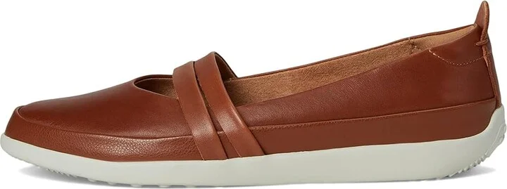 SoftWalk Devon Women's Flat Shoes Luggage : 10.5 W (E), Leather - Image 6