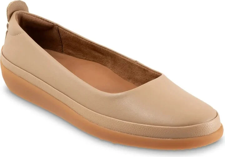 Beige Leather