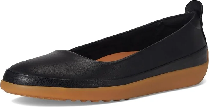 SoftWalk Disa Women's Flat Shoes Black : 6.5 W (D), Leather - Image 5