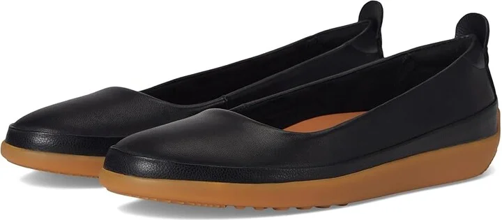 SoftWalk Disa Women's Flat Shoes Black : 6.5 W (D), Leather
