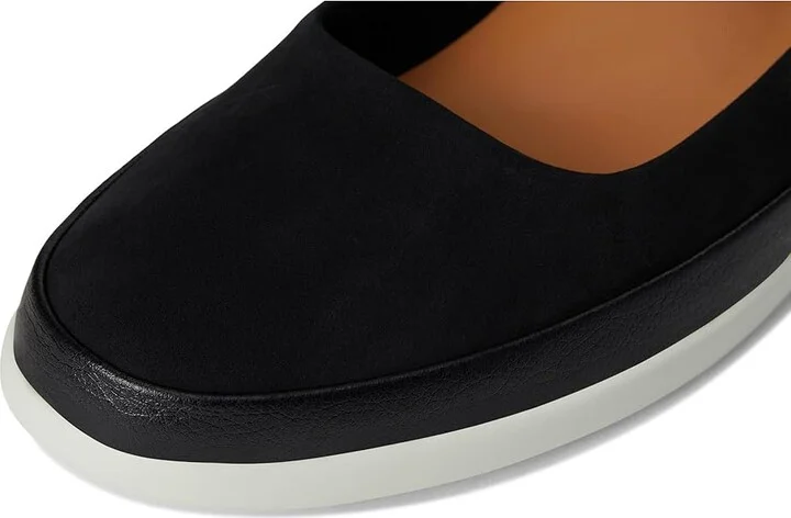 SoftWalk Disa Women's Flat Shoes Black Nubuck : 11 N (A), Leather - Image 7