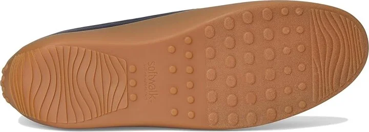 SoftWalk Disa Women's Flat Shoes Blue Denim : 8 M (B), Leather - Image 3