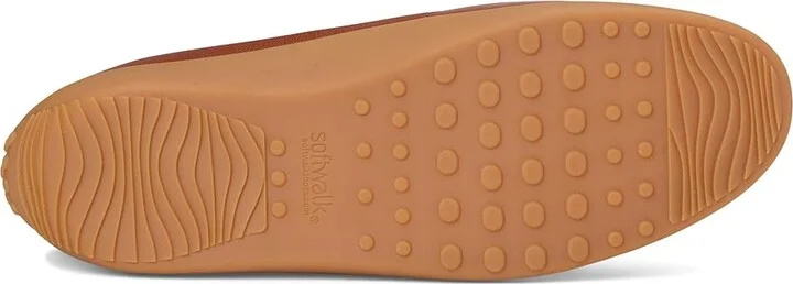 SoftWalk Disa Women's Flat Shoes Luggage : 8 N (A), Leather - Image 3