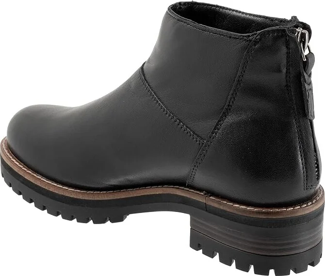 SoftWalk Elmhurst Women's Boots Black : 9.5 W (D), Leather - Image 4