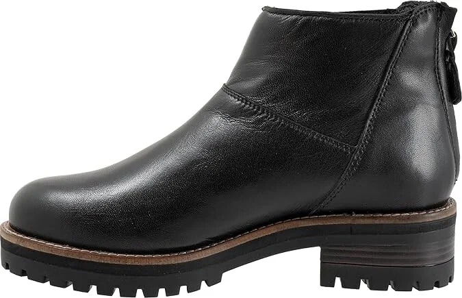 SoftWalk Elmhurst Women's Boots Black : 9.5 W (D), Leather - Image 6