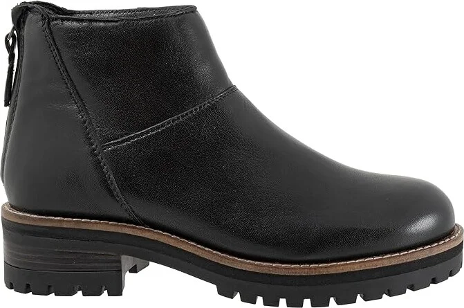 SoftWalk Elmhurst Women's Boots Black : 9.5 W (D), Leather - Image 7