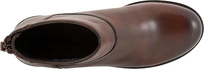 SoftWalk Elmhurst Women's Boots Dark Brown : 6 M (B), Leather - Image 2