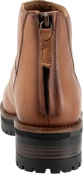 SoftWalk Elmhurst Women's Boots Luggage : 7 W (D), Leather - Image 4