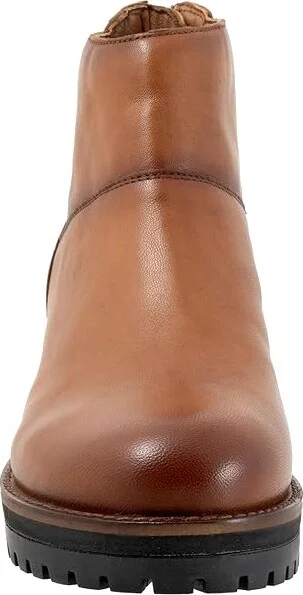 SoftWalk Elmhurst Women's Boots Luggage : 7 W (D), Leather - Image 5