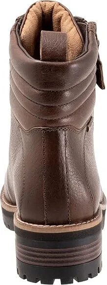 SoftWalk Everett Women's Boots Dark Brown Tumbled : 10.5 N (AA), Leather - Image 4