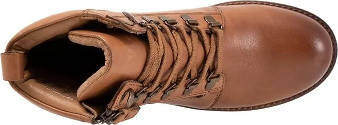 SoftWalk Everett Women's Boots Luggage : 9.5 N (AA), Leather - Image 2
