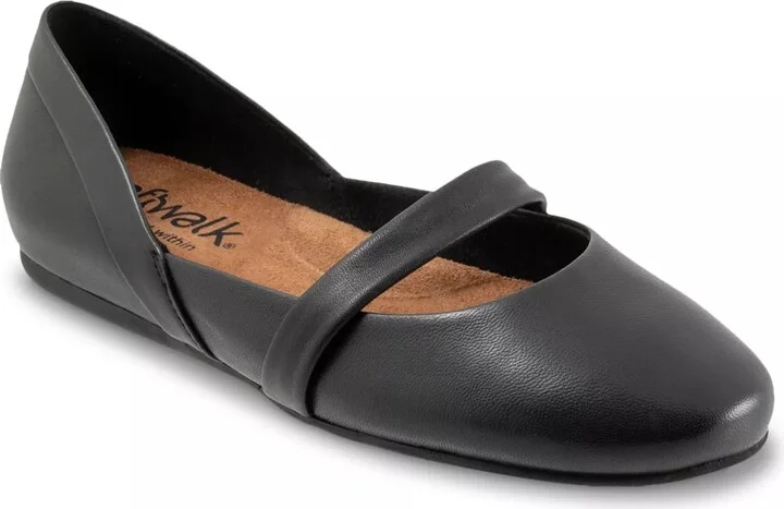 Softwalk Extra Wide Width Samara Flat