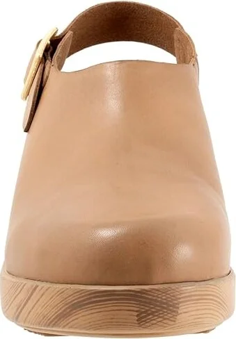 SoftWalk Fairbanks Women's Slippers Tan : 10 M (B), Leather/Rubber - Image 5