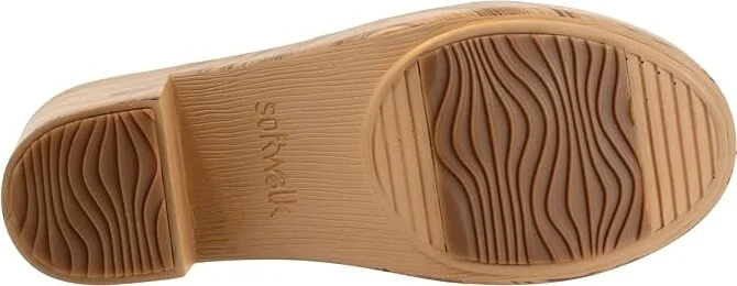 SoftWalk Felida Women's Slippers Luggage : 7.5 M (B), Leather - Image 3