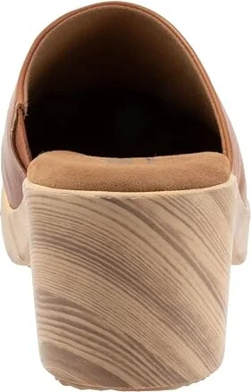 SoftWalk Felida Women's Slippers Luggage : 7.5 M (B), Leather - Image 4