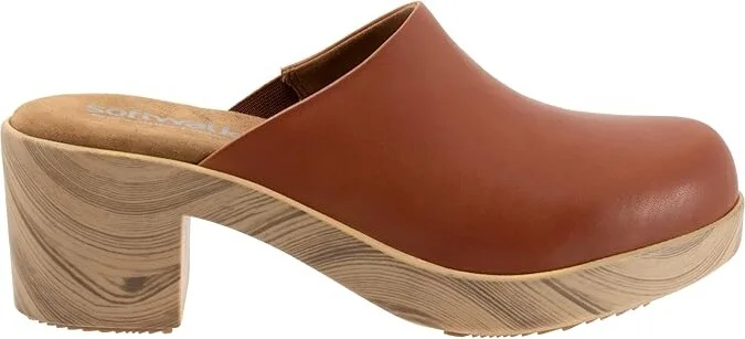 SoftWalk Felida Women's Slippers Luggage : 7.5 M (B), Leather - Image 7
