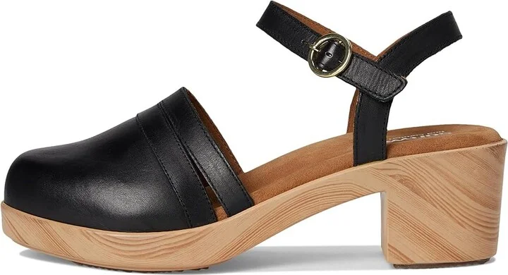 SoftWalk Fillmore Women's Slippers Black : 7.5 M (B), Leather - Image 6