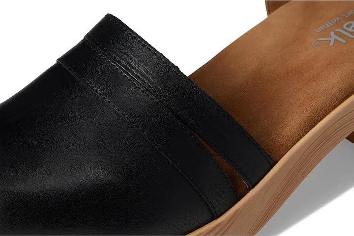 SoftWalk Fillmore Women's Slippers Black : 7.5 M (B), Leather - Image 7