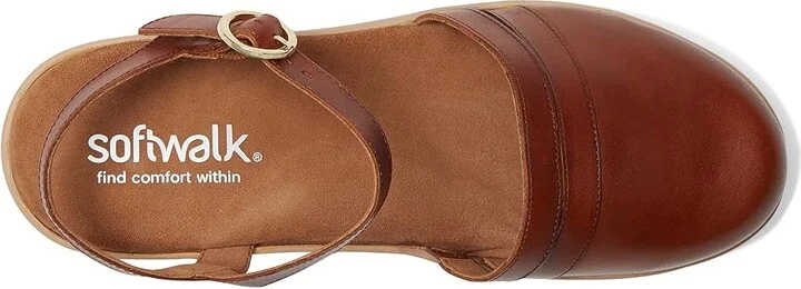 SoftWalk Fillmore Women's Slippers Luggage : 11 M (B), Leather - Image 2