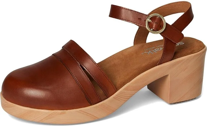 SoftWalk Fillmore Women's Slippers Luggage : 11 M (B), Leather - Image 5