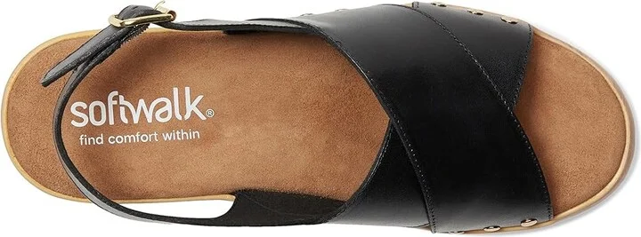 SoftWalk Florence Women's Slip-on Dress Shoes Black : 10.5 M (B) - Image 2