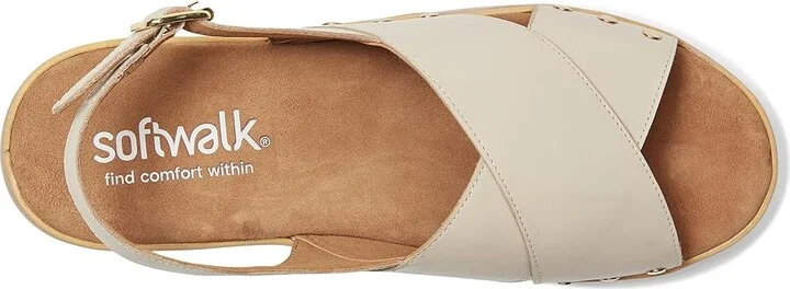 SoftWalk Florence Women's Slip-on Dress Shoes Ivory : 7.5 N (A) - Image 2