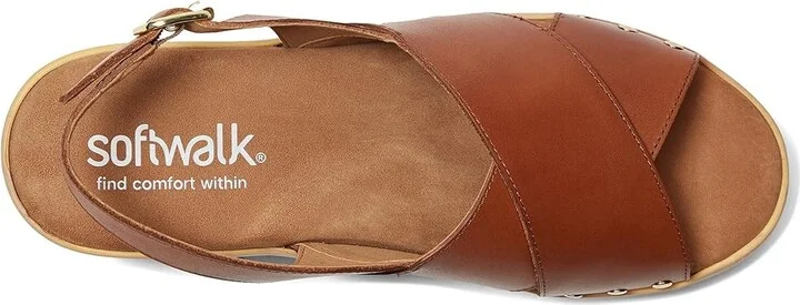 SoftWalk Florence Women's Slip-on Dress Shoes Luggage : 9.5 M (B) - Image 2
