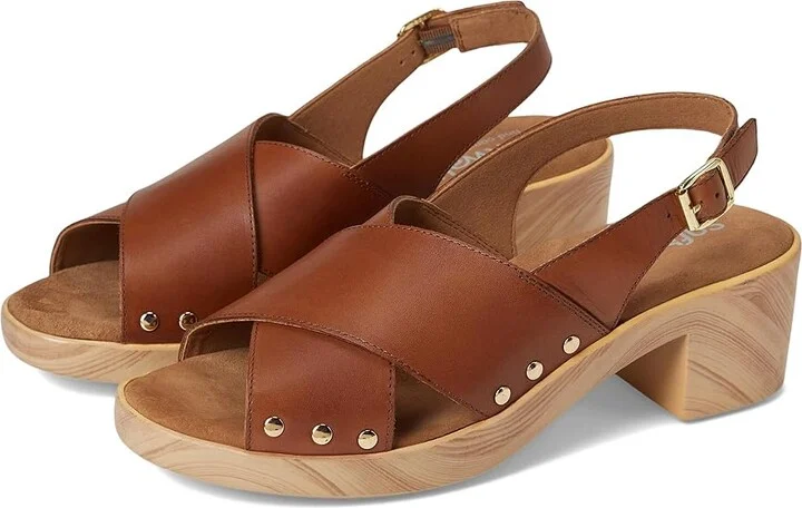 SoftWalk Florence Women's Slip-on Dress Shoes Luggage : 9.5 M (B)