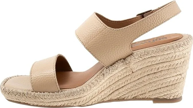 SoftWalk Hartley Women's Sandals Beige : 11 W (D), Leather - Image 6