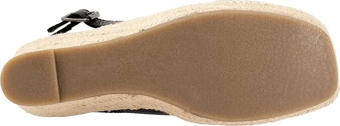 SoftWalk Hartley Women's Sandals Black : 10.5 M (B), Leather - Image 3