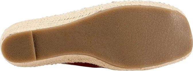SoftWalk Hastings Women's Sandals Cognac : 9 M (B), Leather - Image 3