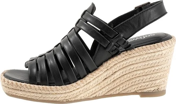 SoftWalk Havana Women's Sandals Black : 10 M (B), Leather/Rubber - Image 6