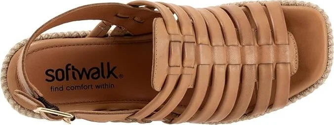 SoftWalk Havana Women's Sandals Tan : 7 M (B), Leather/Rubber - Image 2