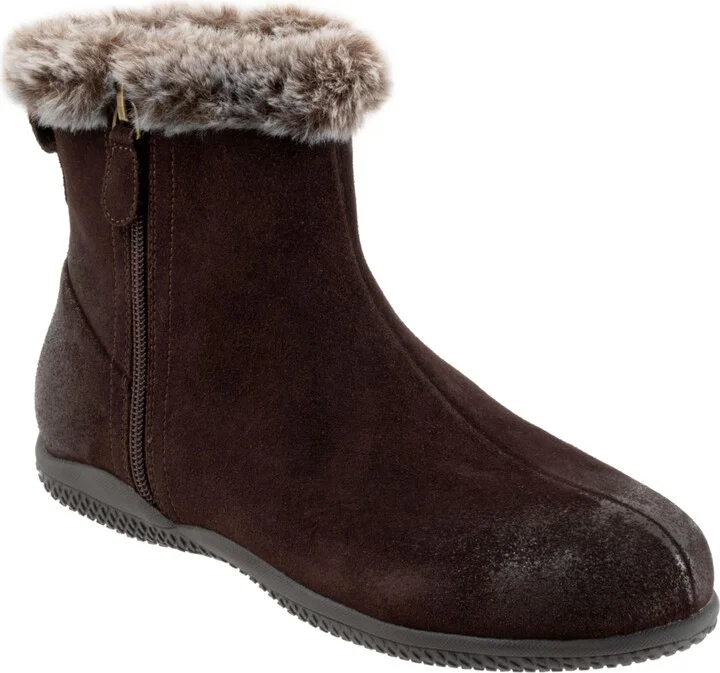 Dark Brown Suede