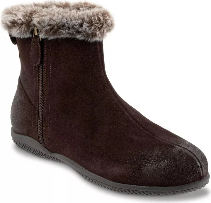 Dark Brown Suede