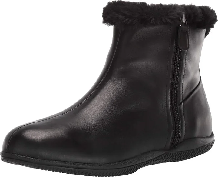 SoftWalk Helena Women's Boots Black Leather : 8.5 N (AA) - Image 2