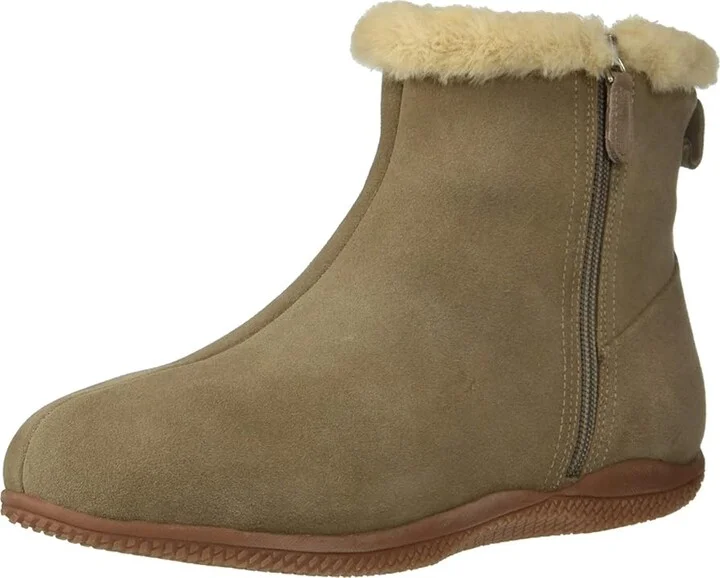 SoftWalk Helena Women's Boots Stone Suede : 8 N (AA) - Image 2