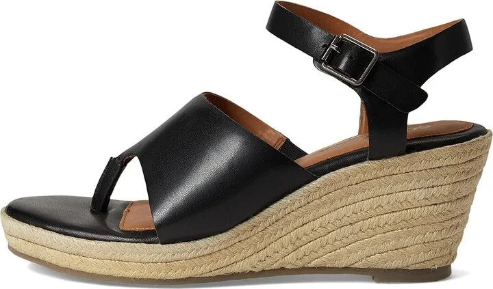 SoftWalk Hilo Women's Sandals Black : 10.5 M (B), Leather - Image 6
