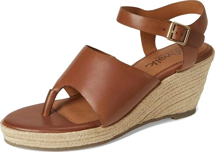 SoftWalk Hilo Women's Sandals Luggage : 11 M (B), Leather - Image 5