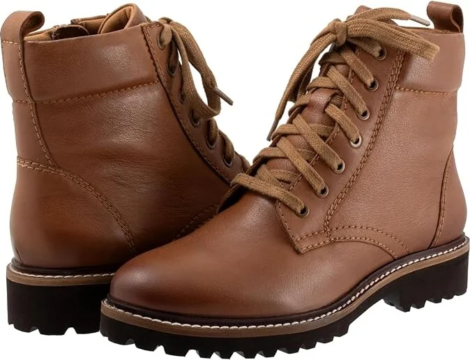 SoftWalk Icara Women's Boots Luggage : 11 M (B), Leather