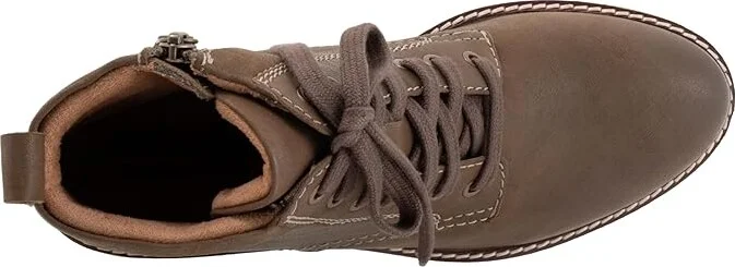 SoftWalk Icara Women's Boots Stone : 8.5 N (AA), Leather - Image 2