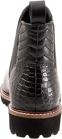 SoftWalk Indy Women's Boots Black : 7.5 W (D), Leather - Image 4